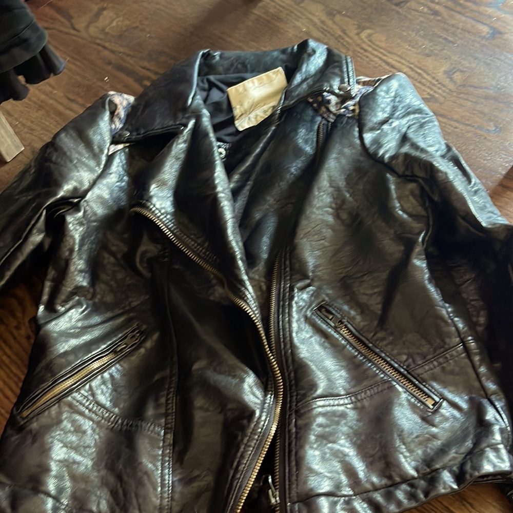 Pleather jacket